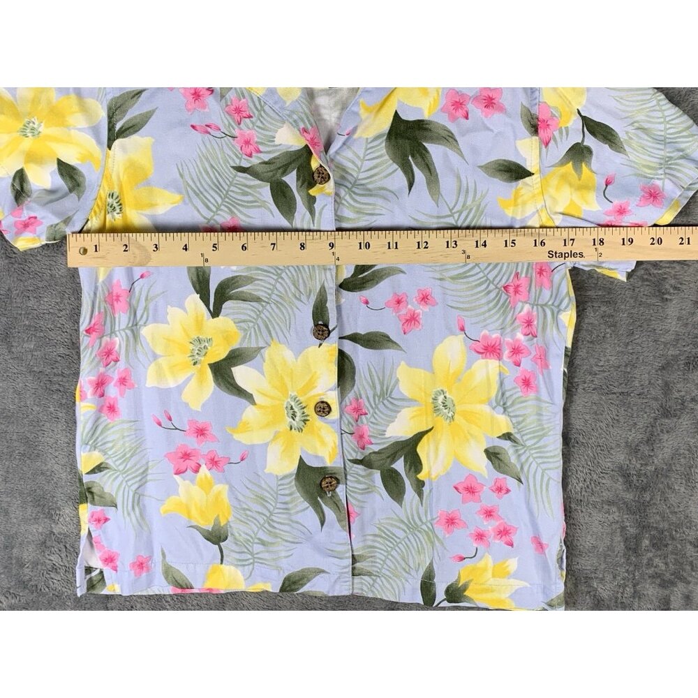 Havana Jacks Cafe Button Down Tropical Breeze Wear Women’s Small - Picture 4 of 5